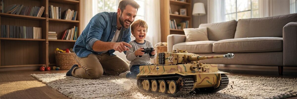 RC tanks for beginners: The best 5 models in 2026