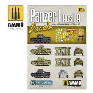 Panzer I Ausf. A Decals 1/16