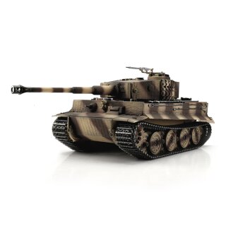 1/16 RC Tiger I Späte Ausf. wüste BB Rauch