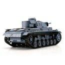 1/16 RC PzKpfw III Ausf. L grau BB+IR (Metallketten)