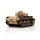 1/16 RC Panzer III Ausf. H sand BB+IR
