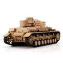 1/16 RC Panzer IV Ausf. F1 sand BB+IR