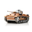 1/16 RC Panzer III unlackiert IR + Solution Box