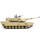 1/16 RC M1A2 Abrams sand BB+IR (Metallketten)