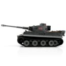 1/16 RC Tiger I Fr&uuml;he Ausf. grau BB (Metallketten)