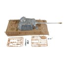 Upper Hull with Metal Turret 360° BB Panther G