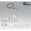 16-piece set for metal parts Torro King Tiger / Tiger II...