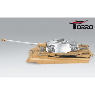 Upper hull Torro King Tiger / Tiger II tanks with professional infrared battle system