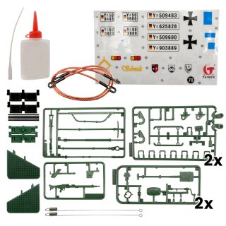 Leopard 2A6 accessory set complete