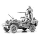 1/16 Bausatz Willys Jeep US Army mit Cal.50
