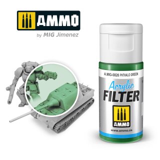 ACRYLIC FILTER Phthalo Green