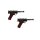 1/16 Accessories Pistol Luger P08 Parabellum painted