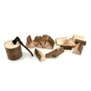 1/16 Accessories Wood yard with axe