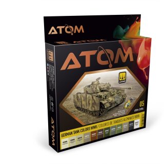 ATOM Russian Tanks Colors WWII Set