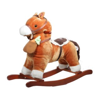 Rocking horse with magnet carott Light Brown