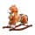 Rocking horse with magnet carott Light Brown