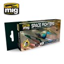 Space Fighters Sci-Fi Colors