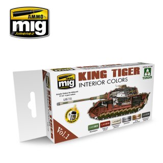 King Tiger Interior Colors (Special TAKOM Edition) Vol. 1
