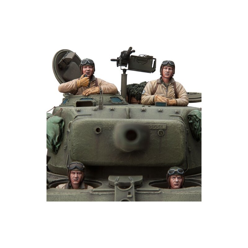 1/16 Figurenbausatz U.S Panzer Besatzung Set 4