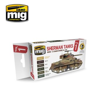 Sherman Tanks Vol. 1 (WWII Commonwealth)