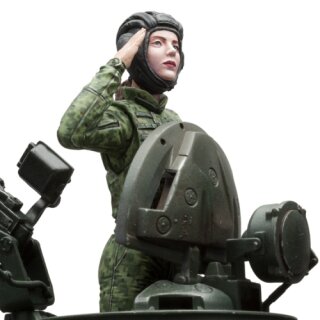 1/16 Figures Kit Russian Female Tank Commander
