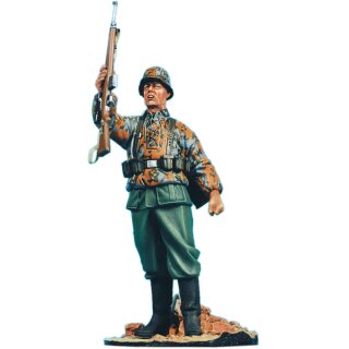 1:16 Resin Soldier Figures Model Kit WWII German Infantry Army Handmade Painted