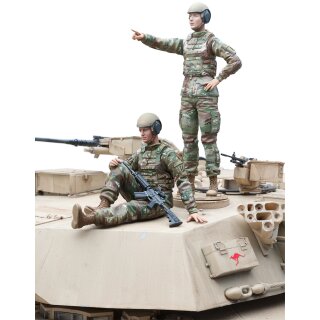 1/16 Figurenbausatz US Panzerbesatzung weiblich
