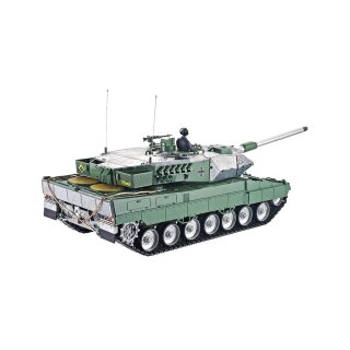 Torro RC Leopard 2A6 flecktarn BB+IR 1:16 mit Metallketten 1116038892