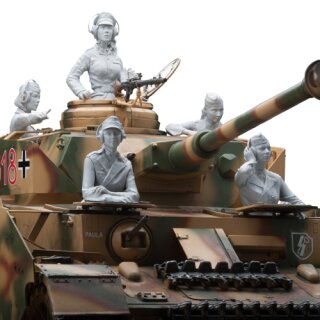 1/16 Figure Kit Pz IV Female Tank Crew
