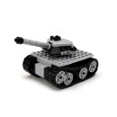 281-teiliges Set Panzer, Flugzeug oder Geschütz mit 2 Figuren BL-Toys